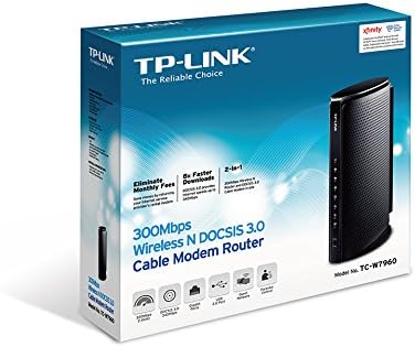 TP-Link TC-W7960 DOCSIS3.0 WiFi Cable Modem Router Y198638