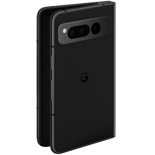 Google Pixel Fold Unlocked Android 5G Smartphone, 256 GB Obsidian (Renewed) K519965