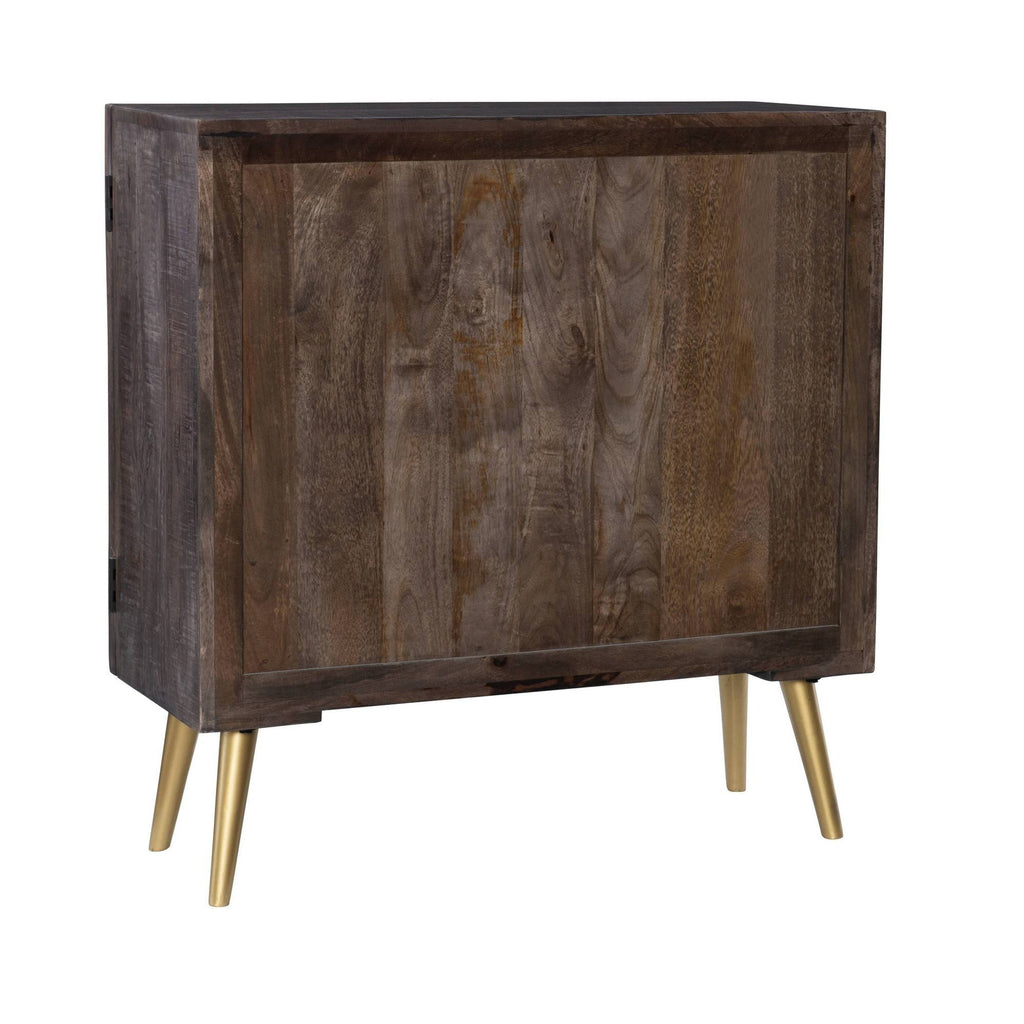 Tandy 2 Door Cabinet Brown by Powell Company F4035