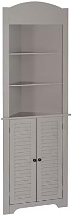 Tall Corner Cabinet, Taupe N519
