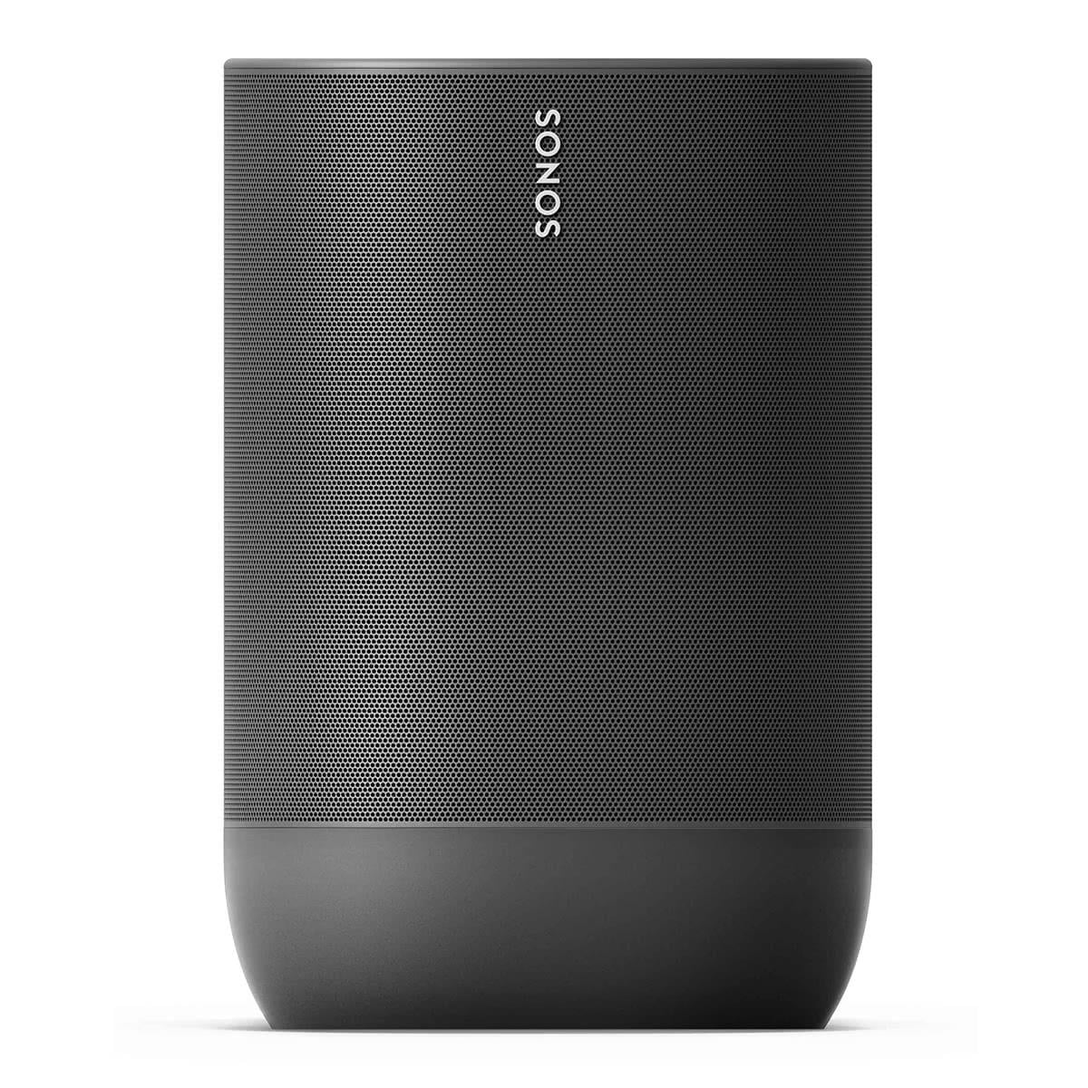 Open Box Sonos Move Portable Smart Speaker with Bluetooth and Wi-Fi (Black) I24231