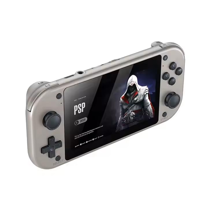 Retro Handheld Portable Video Game Console - 4.3" IPS Screen, Emuelec System, 64GB, 20,000+ Games, Classic Game System, Retro