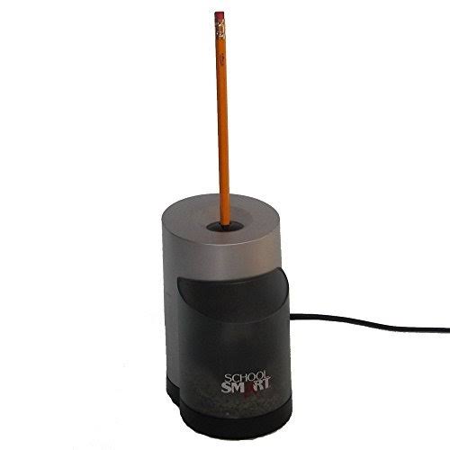 School Smart Vertical Heavy Duty Electric Pencil Sharpener with 12 Pack Teaching R190