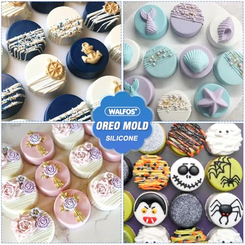 Silicone Mold for Baking, Half Sphere Chocolate Cake Jelly Mold (2 Packs) L40364