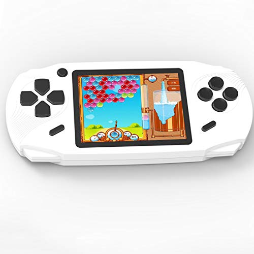 16 Bit Handheld Retro Video Game Player with 3.0'' Screen, Yellow K879