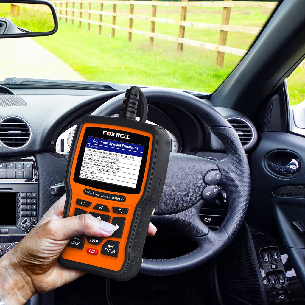 Foxwell NT510 Pro OBD2 Scan Tool with Oil Reset for GMC U7285