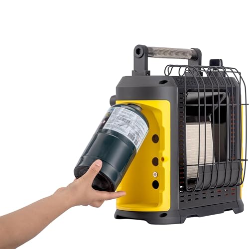 5500-10000 BTU Indoor-Safe Portable Propane Radiant Heater X98784