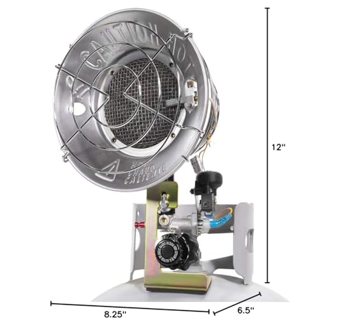 XtremepowerUS 15,000 BTU Propane Tank Top Heater with Safety Shut-Off, Outdoor I556