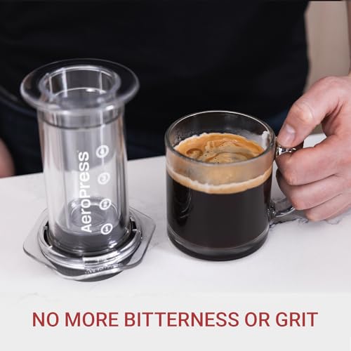 AeroPress Original XL Coffee Press – 3-in-1 Portable Coffee Maker for Camping & Travel Y52044