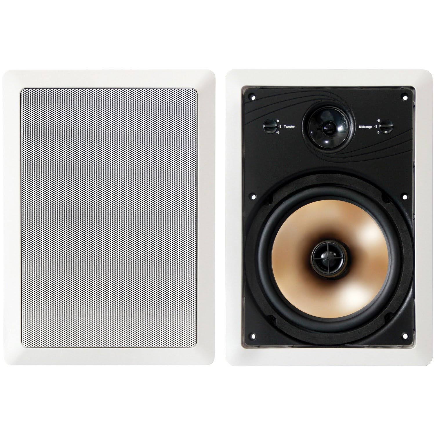 Bic America HT8W 3-Way Acoustech In-Wall Speakers A7247
