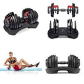 Bowflex SelectTech 552 Adjustable Dumbbell Save Space Sync Weightlifting Gym New