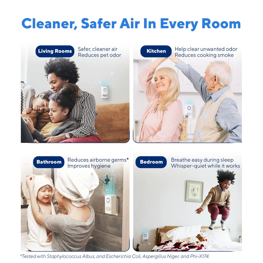 Clarifion ODRx Air Purifier for Home, Bedrooms, UVC Light, Quiet Z7270