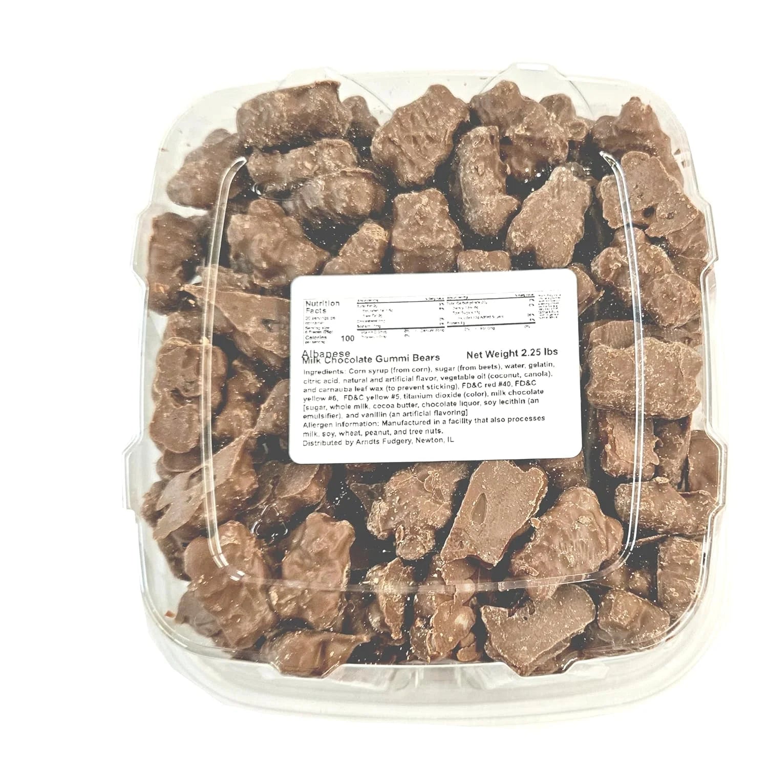 Milk Chocolate Covered Gummi Bears 2.25 lb L59248