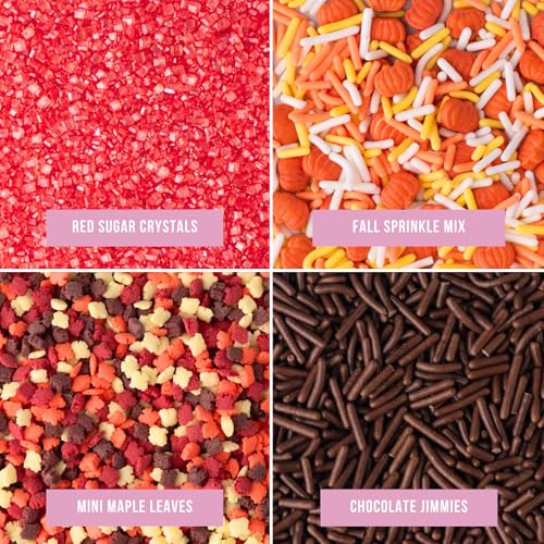 Sweets Indeed Christmas Sprinkles Mix 10.9 oz Holiday Blend O12924