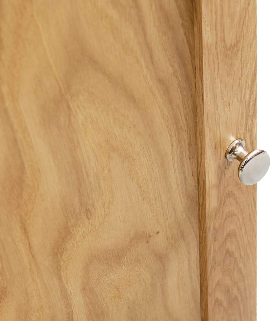 FAMIROSA Corner Cabinet Solid Oak Wood M962020