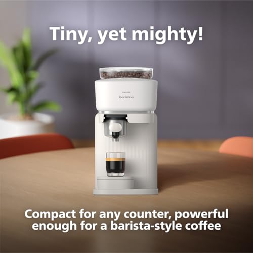 Philips Baristina Espresso Machine, Compact, 16 Bar Pump Pressure, Black B155