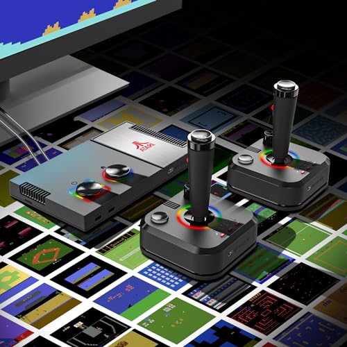 My Arcade Atari Game Station Pro: Video Game Console with 200+ Games, Wireless Joysticks (Renewed) G3803