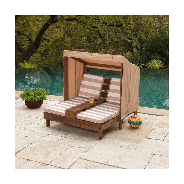 Kidkraft Cabana Sandbox, Oatmeal/White X89366