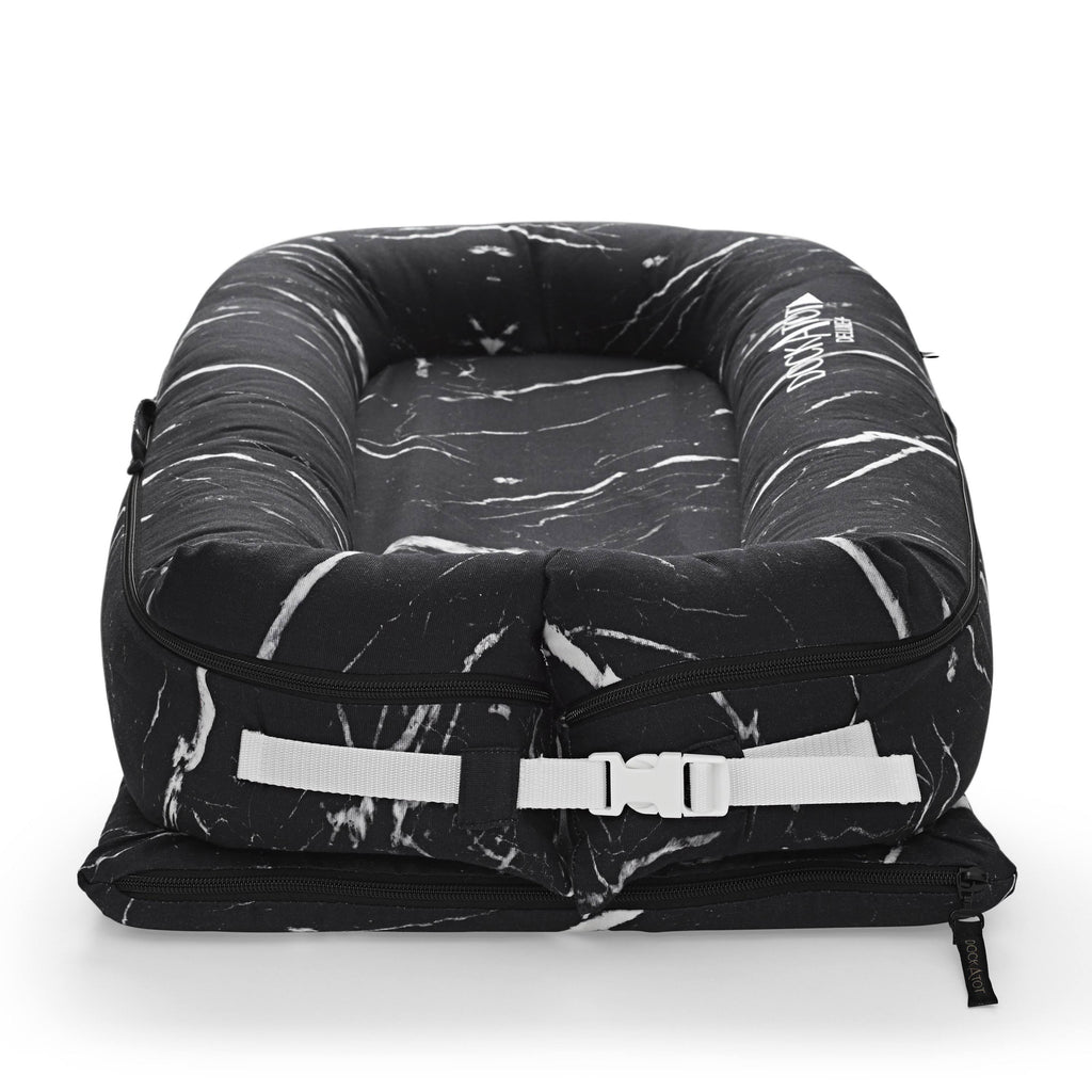 DockATot Deluxe+ Dock - Black Marble J1739