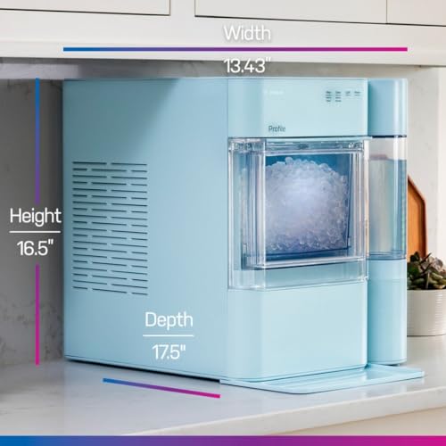 GE Profile Opal 2.0 XL Countertop Nugget Ice Maker with 1 Gallon Tank, Stainless Steel A2624