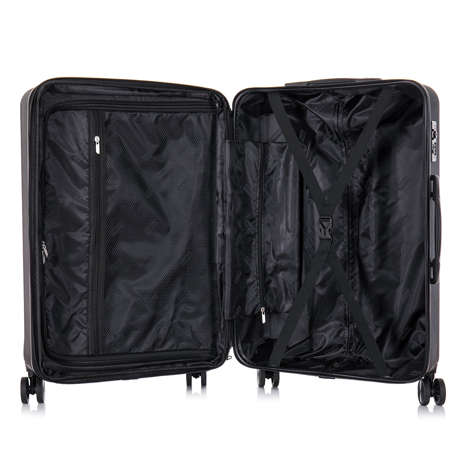 InUSA Elysian 20" Hardside Lightweight Luggage with Spinner Wheels B897505