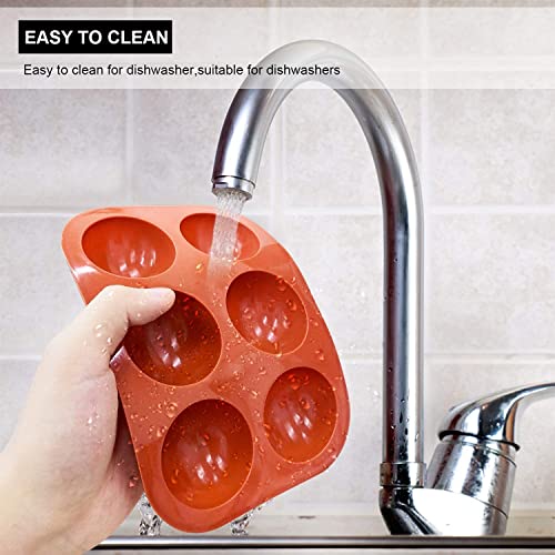 Silicone Mold for Baking, Half Sphere Chocolate Cake Jelly Mold (2 Packs) L40364