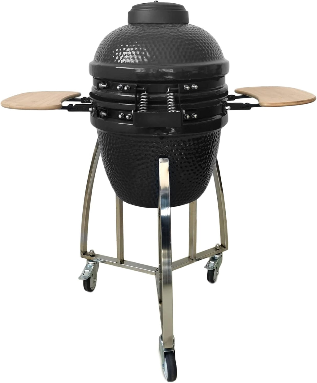 Lifesmart 15 Kamado 6-in-1 Grill with Stainless Steel Cart T234