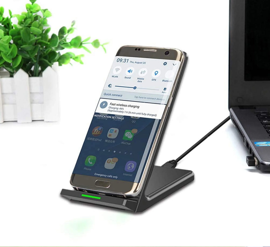 Wireless Charger for Samsung Galaxy S24/Ultra/Plus, 10W Fast Stand Detachable J8879