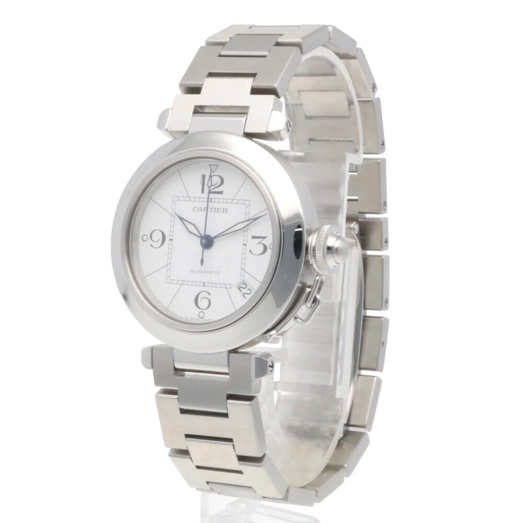 Cartier Pasha C Stainless Steel Watch 2324 Unisex K63431