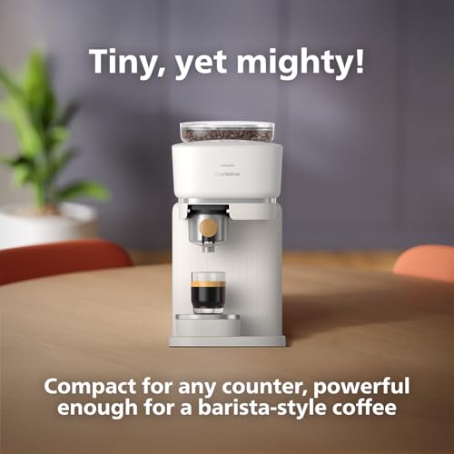Philips Baristina Espresso Machine, Compact, 16 Bar Pump Pressure, Black B155