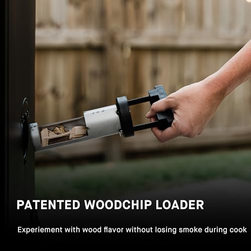 Masterbuilt 30-inch Digital Electric Vertical BBQ Smoker with Side Wood Chip Loader, Black A570