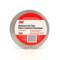 3M 3381 Aluminum Foil Tape Silver, 99 mm x 45 M 2.7 mil, 12 Rolls per Case