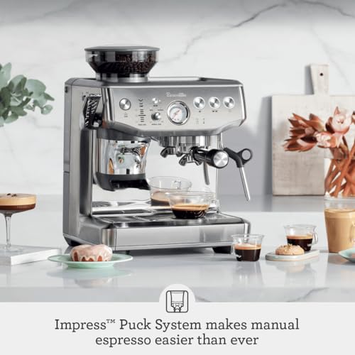 Breville Barista Express Impress Espresso Machine BES876BSS A876581