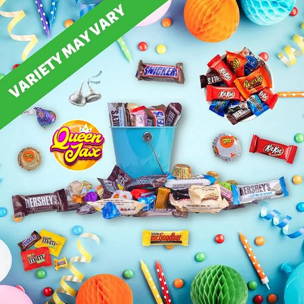 Hershey Assorted Chocolate Candy Variety Pack 10 lb Bulk Individually Wrapped D6008