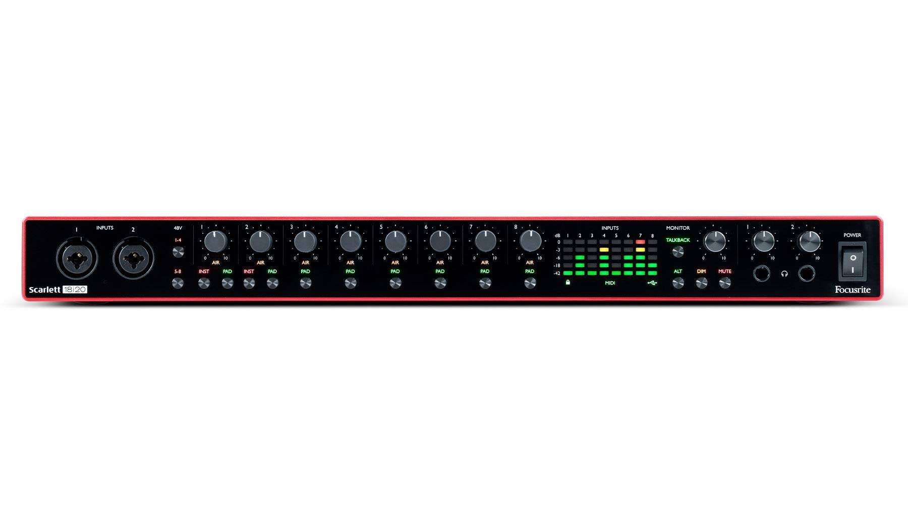Focusrite Scarlett 18i20 (3rd Gen) USB Audio Interface W889
