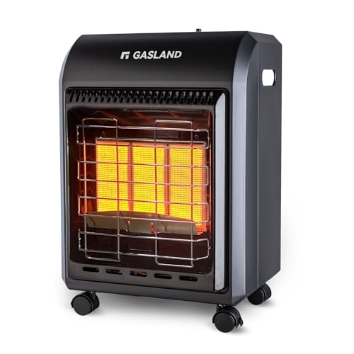 Gasland MHA18BN Propane Radiant Heater, 18,000 BTU, Portable for Garage & Workshop D8555