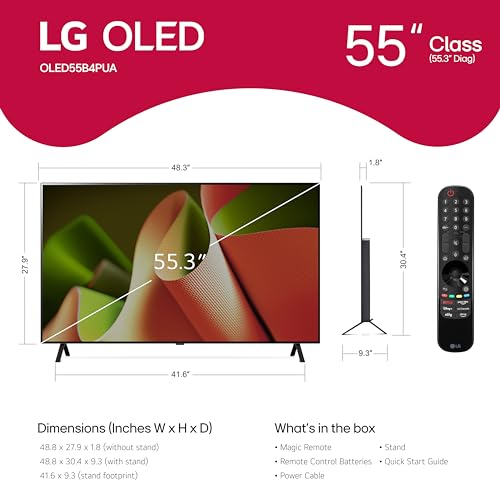 LG OLED55B4P 55 inch B4 Series OLED 4K Smart TV T254423