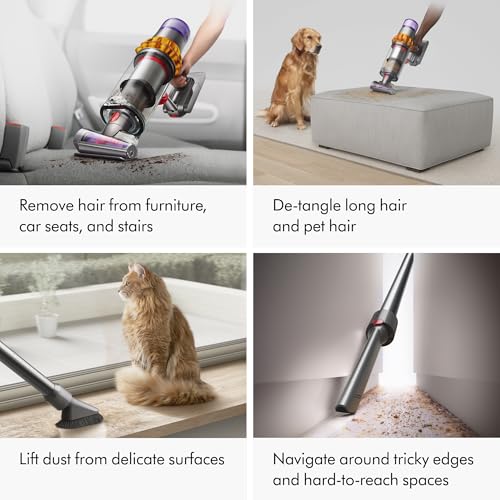 Dyson V15 Detect Plus Cordless Vacuum Yellow Nickel K953