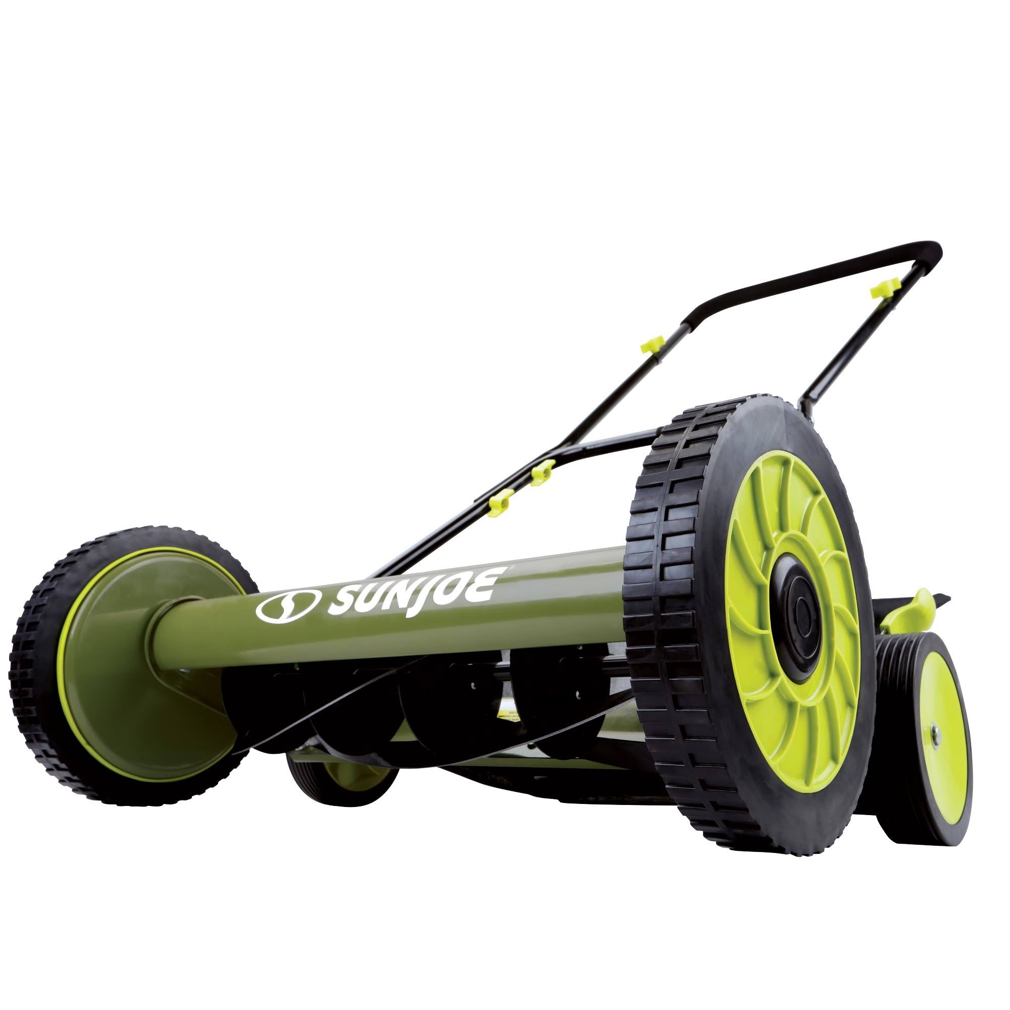 Sun Joe Manual Reel Mower with Grass Catcher L737