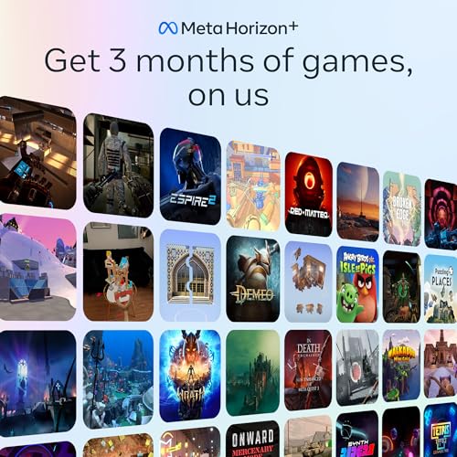 Meta Quest 3S 256GB with Batman: Arkham Shadow and Meta Horizon+ Starter Bundle F74336