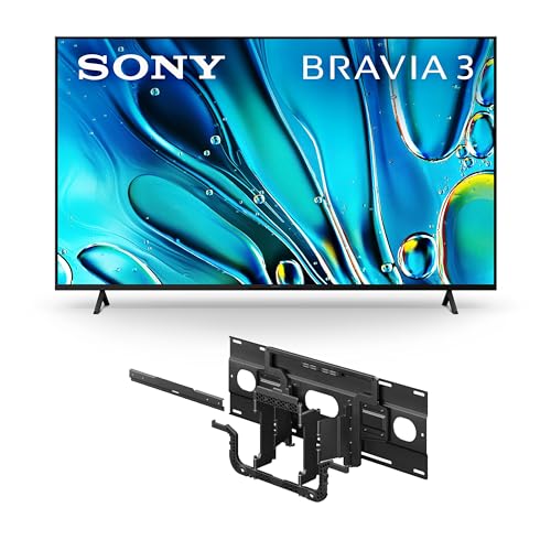 Sony 65-Inch BRAVIA 3 4K Ultra HD LED Smart TV with Google TV Dolby Vision HDR C831