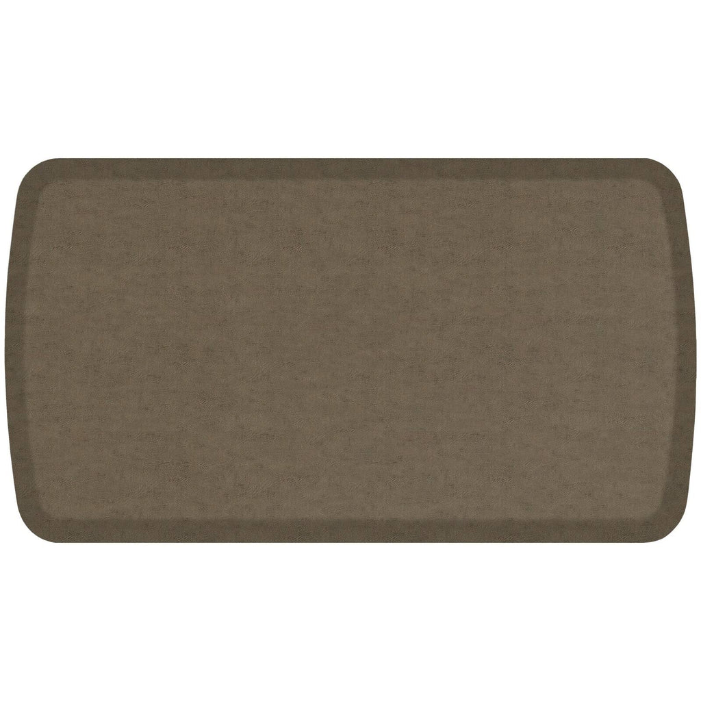 GelPro Elite Vintage Leather Anti Fatigue Kitchen Mat, Rustic Brown N322