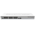 Mikrotik CRS326-24G-2S+RM Cloud Router Switch 326-24G-2S+RM 24 Gigabit Port Switch with 2 x SFP+ Cages in 1U Rackmount Case, Dua