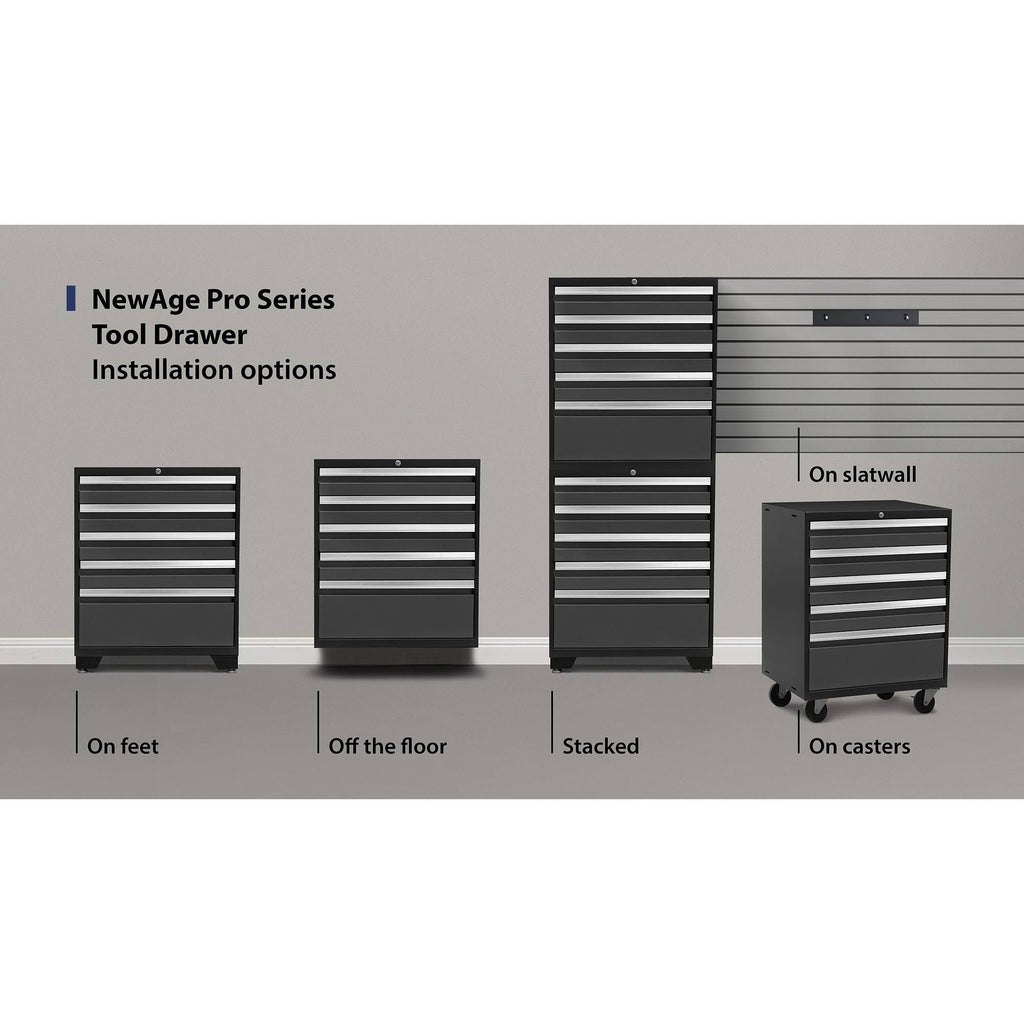 NewAge Products Pro 3.0 Series 5-Drawer Tool Cabinet I4454
