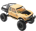 Axial SCX10 II Trail Honcho 4WD RC Rock Crawler Off-Road 4x4 Electric RTR with 2.4Ghz Radio, Waterproof ESC & LED Lights, 1/10 Scale RTR (Tan)