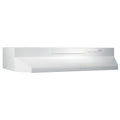 Broan, BUEZ330WW, 30x22 Under Cabinet Range Hood, 220 CFM, White