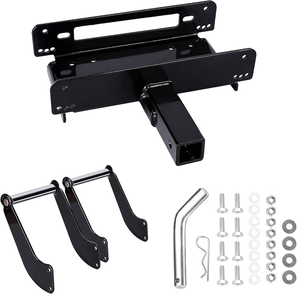 Universal Winch Mount Plate 15000Lbs for 2" Hitch Receiver S3385