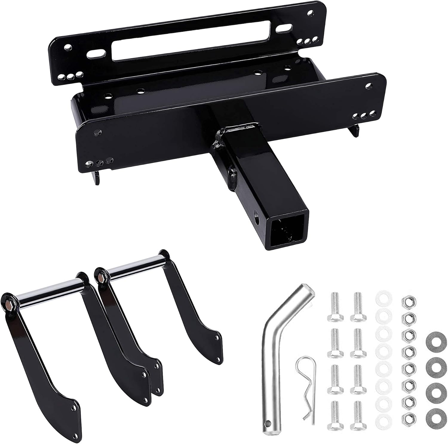Universal Winch Mount Plate 15000Lbs for 2" Hitch Receiver S3385