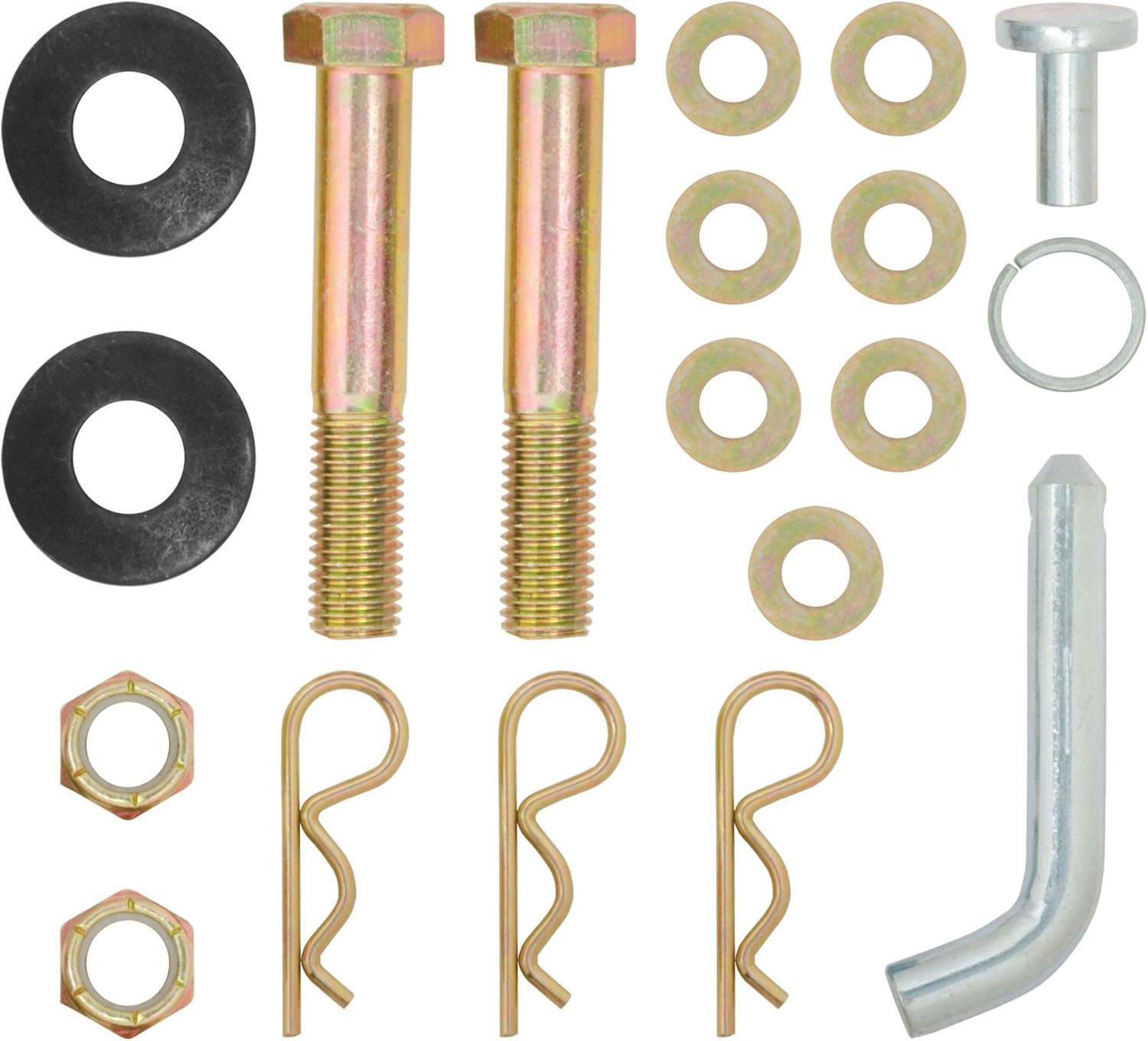 CURT 17063 Round Bar Weight Distribution Hitch with Sway Control, 14K, 2-In Shank, Black D3893