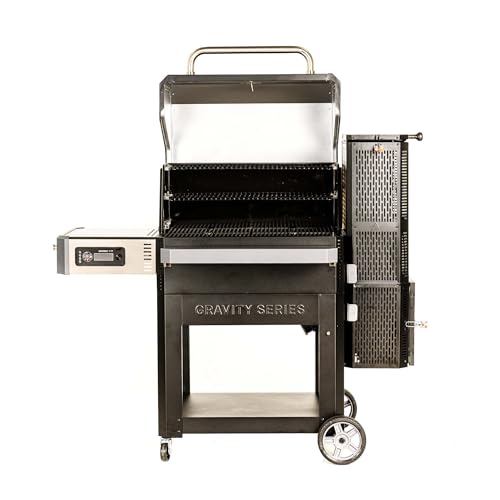 Masterbuilt Gravity Series 800 Digital Charcoal Grill and Smoker, Black M23582
